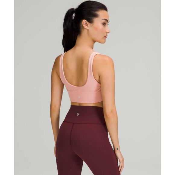 Lululemon Align Reversible Bra A/B Cup Pink Puff / Pink Mist Size 10 - Picture 2 of 9